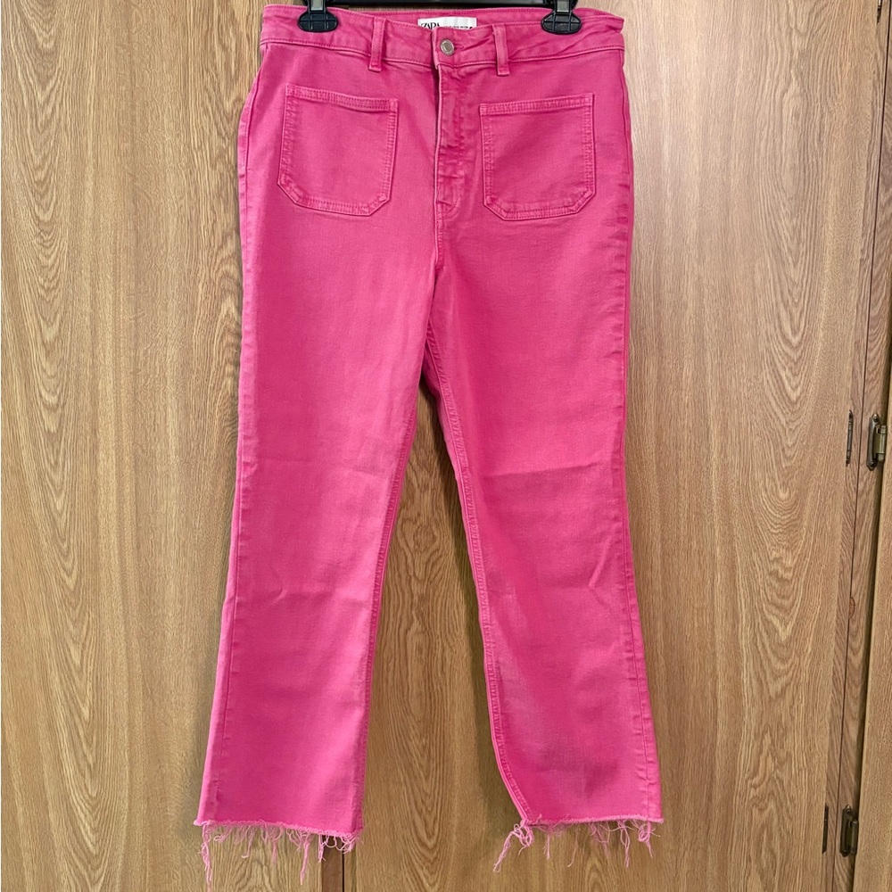 Zara Women's Pink Jeans